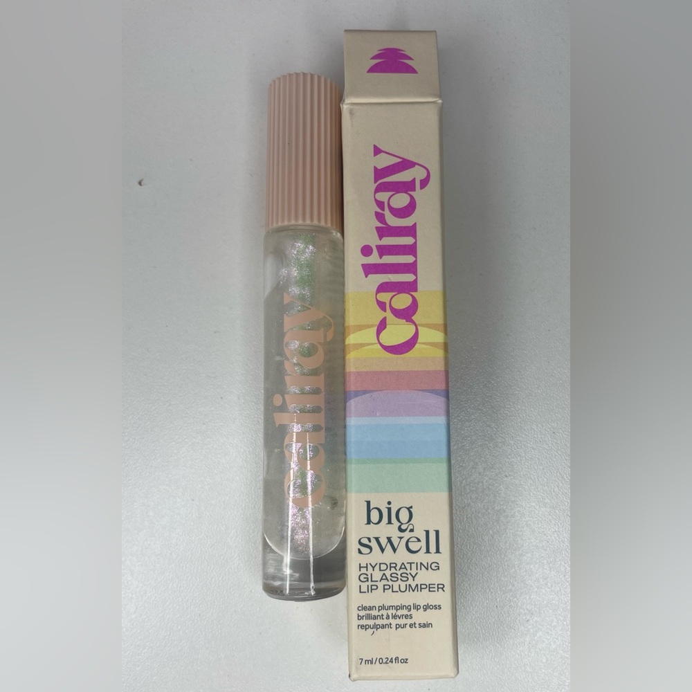 CALIRAY - Big Swell Hydrating Glassy Lip Plumper Gloss - BRAND NEW